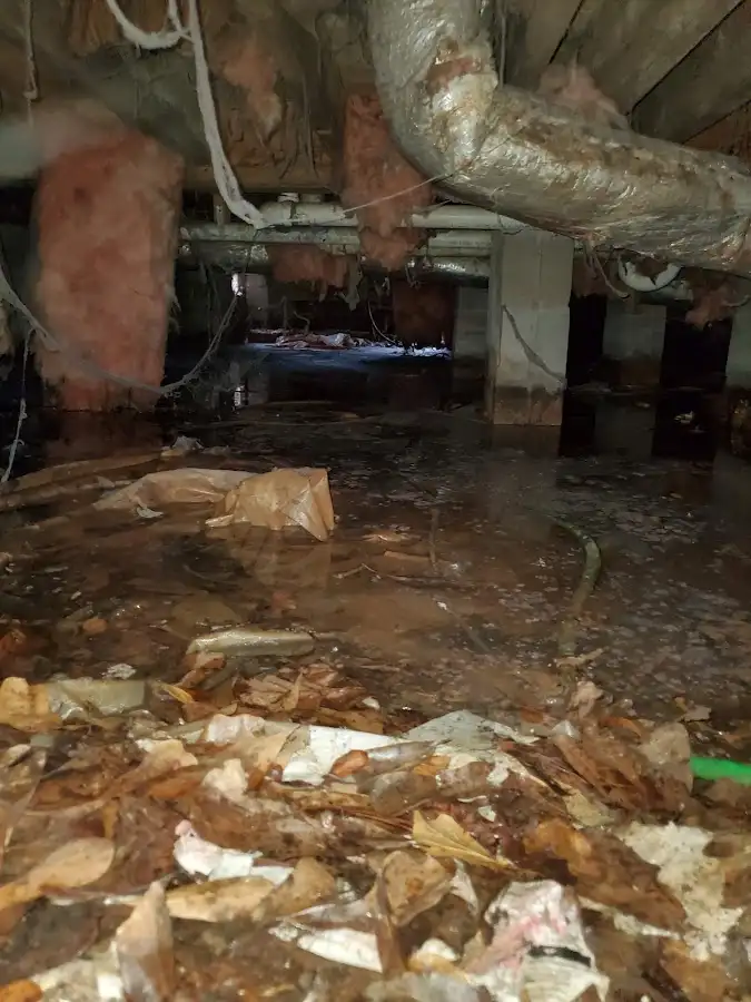 Crawl space flood assessment for Leak Detection & Repair in North Manchester